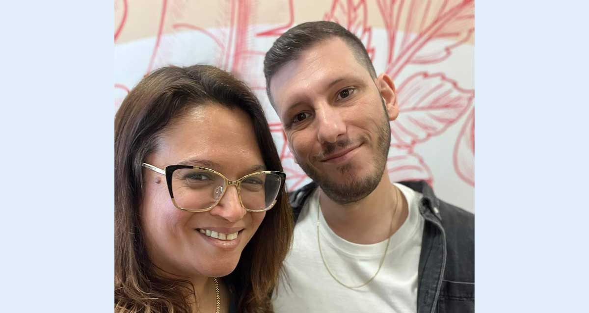 הפסיכולוגים ניר אברמוביץ ויעל בוגן סמבן. צילום: שמיר
