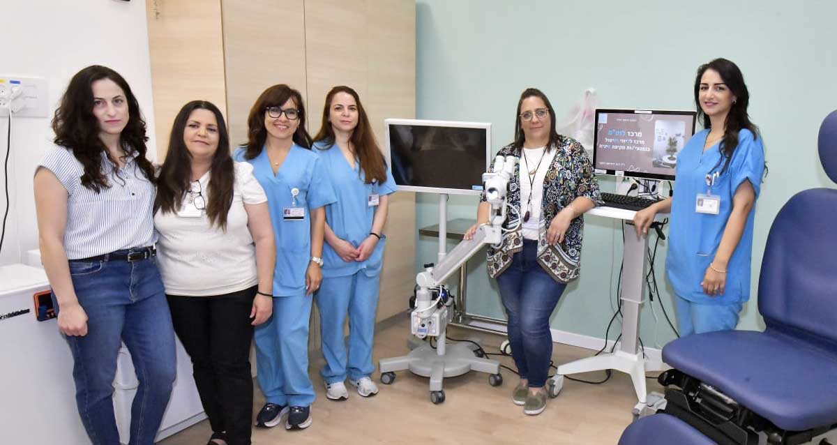צוות החדר האקוטי. צילום: המרכז הרפואי לגליל