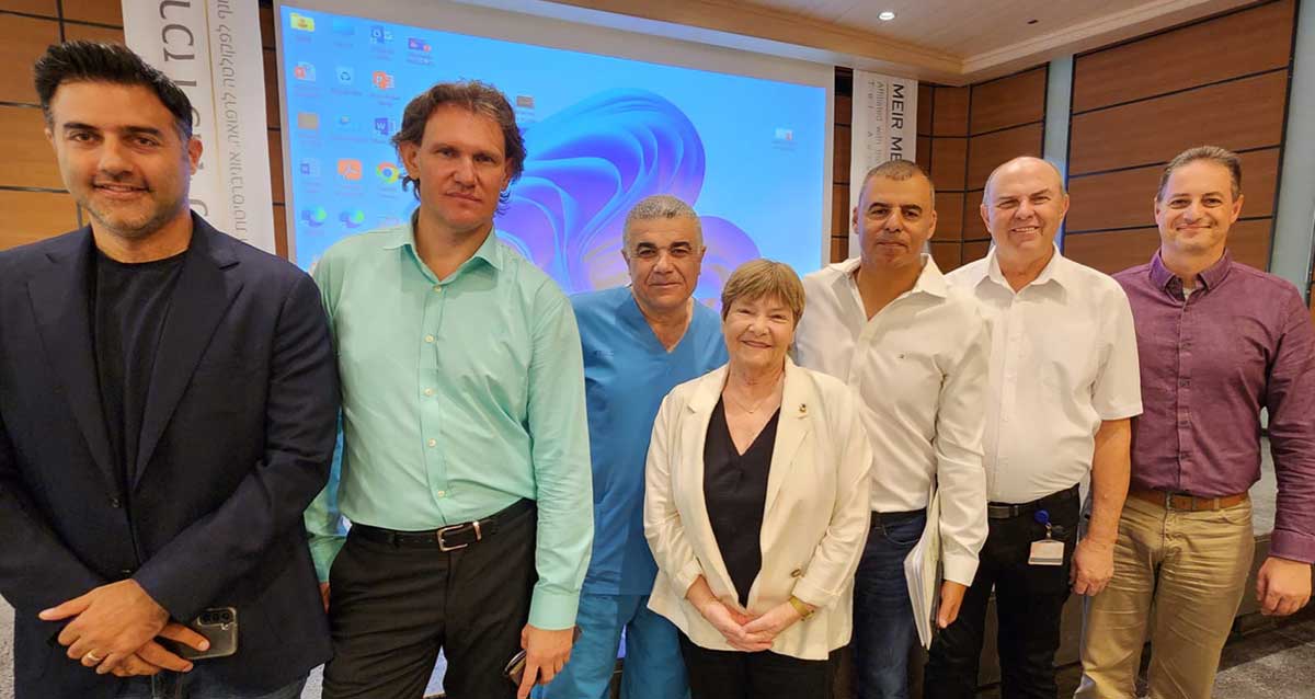 צוות הקרדיולוגים הבכירים. צילום: מאיר